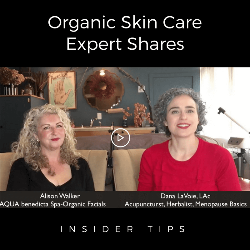 Industry insider shares her organic, anti-aging menopause skin care secrets