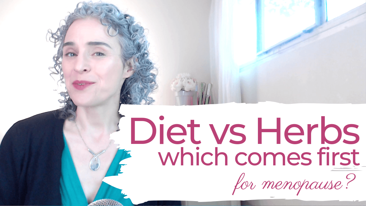 diet or herbs which is better for menopause